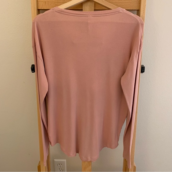 Athleta Cloudlight Rib Stratus Top in Mauve Pink - Picture 4 of 13
